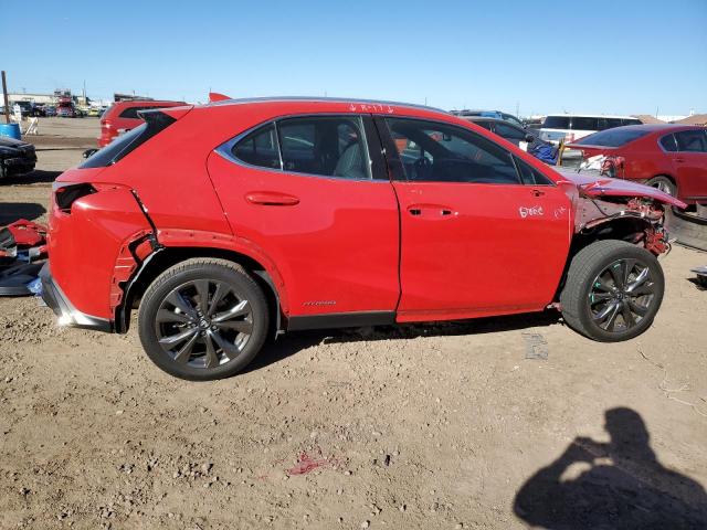 JTHE9JBH9N2057585 - 2022 LEXUS UX 250H BASE RED photo 3