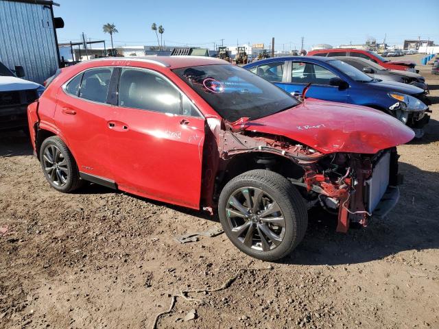 JTHE9JBH9N2057585 - 2022 LEXUS UX 250H BASE RED photo 4