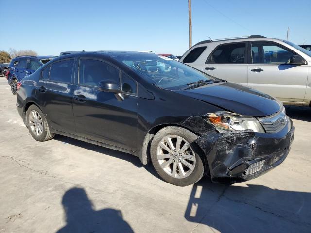 2HGFB2F94CH524954 - 2012 HONDA CIVIC EXL შავი ფოტო 4