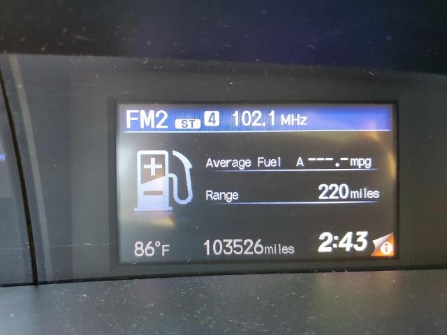 2HGFB2F94CH524954 - 2012 HONDA CIVIC EXL შავი ფოტო 9