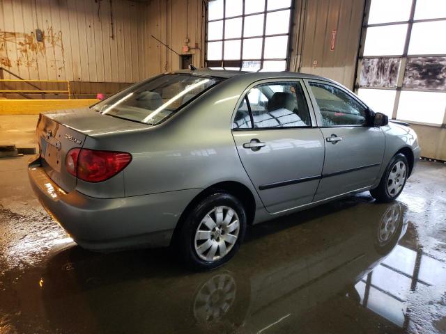 1NXBR32E63Z186659 - 2003 TOYOTA COROLLA CE GRAY photo 3