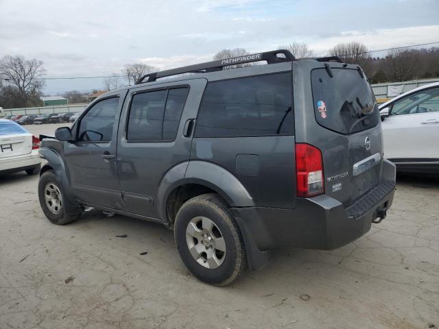 5N1AR18W96C652594 - 2006 NISSAN PATHFINDER LE CHARCOAL photo 2