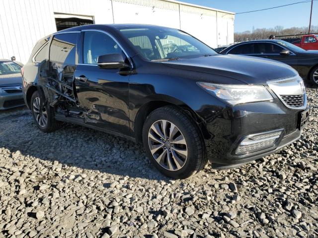 5FRYD4H43GB053890 - 2016 ACURA MDX TECHNOLOGY BLACK photo 4