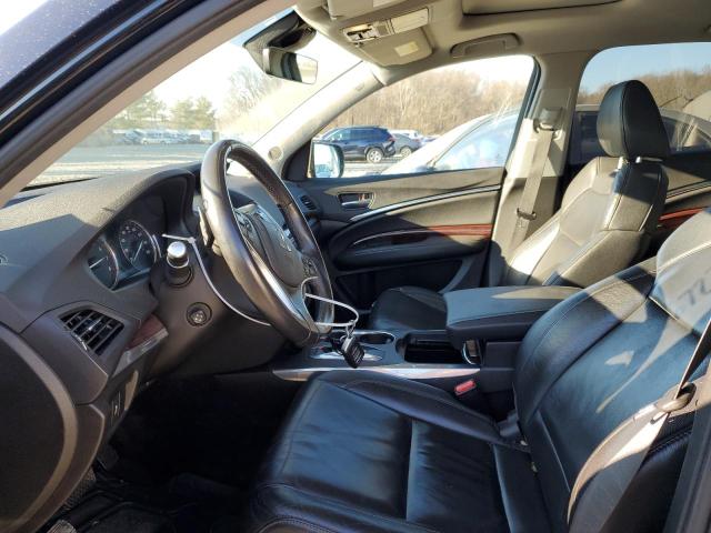5FRYD4H43GB053890 - 2016 ACURA MDX TECHNOLOGY BLACK photo 7