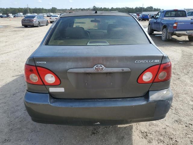 2T1BR32E85C429621 - 2005 TOYOTA COROLLA CE GRAY photo 6