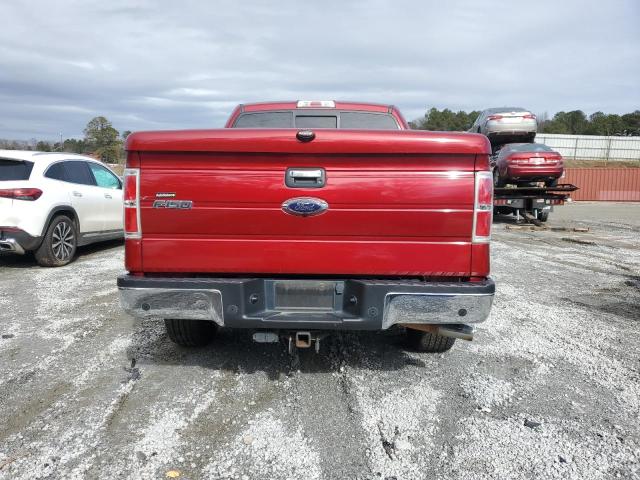 1FTFW1CT1EKF50792 - 2014 FORD F150 SUPERCREW RED photo 6