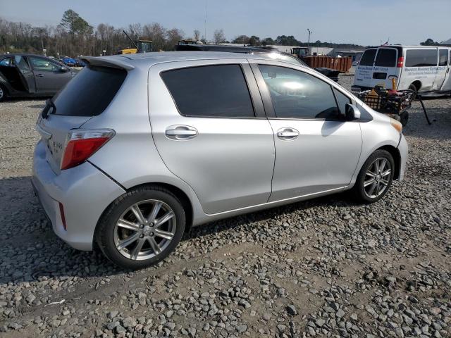 JTDKTUD38CD512114 - 2012 TOYOTA YARIS SILVER photo 3