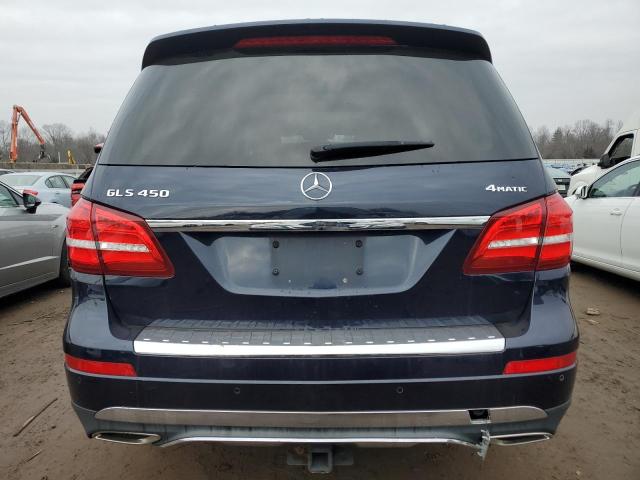 4JGDF6EE3JB065921 - 2018 MERCEDES-BENZ GLS 450 4MATIC BLUE photo 6