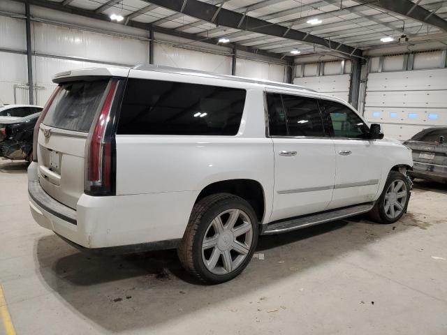 1GYS4HKJ4HR222365 - 2017 CADILLAC ESCALADE ESV LUXURY WHITE photo 3