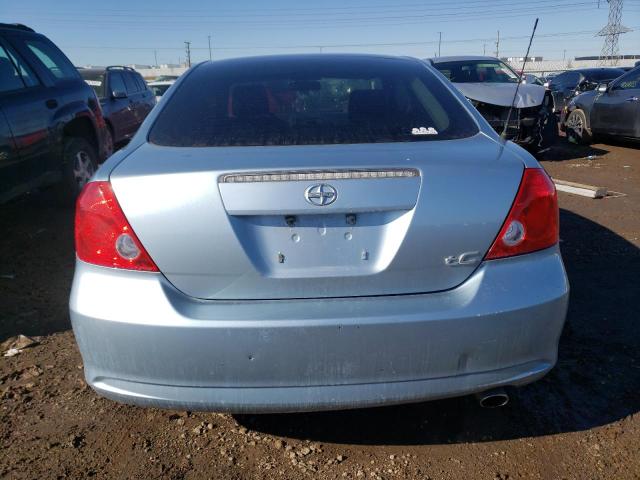 JTKDE177160132570 - 2006 TOYOTA SCION TC ვერცხლისფერი ფოტო 6