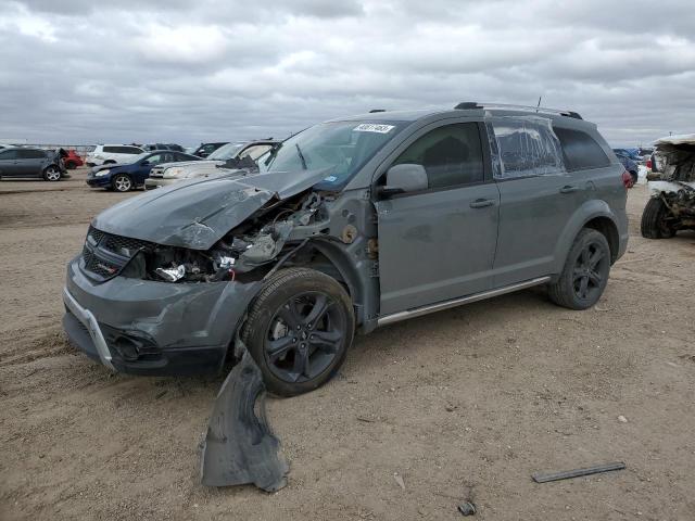 3C4PDDGGXKT816684 - 2019 DODGE JOURNEY CROSSROAD GRAY photo 1