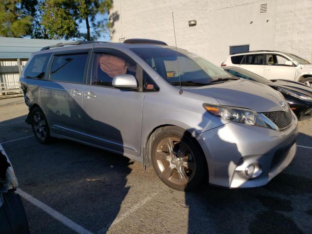 5TDXK3DC4CS217602 - 2012 TOYOTA SIENNA SPORT SILVER photo 4