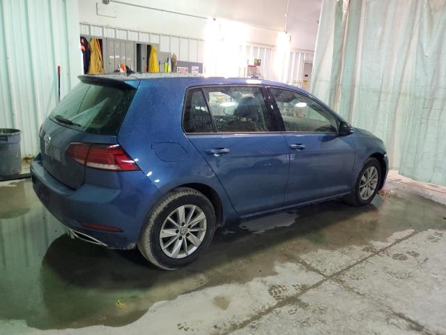 3VWG57AU8KM010394 - 2019 VOLKSWAGEN GOLF S BLUE photo 3