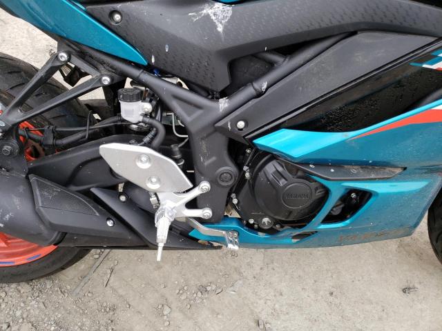 MH3RH18Y0MK005386 - 2021 YAMAHA YZFR3 A TEAL photo 7