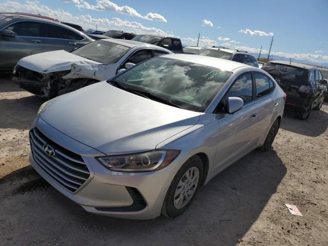 5NPD74LF7JH319663 - 2018 HYUNDAI ELANTRA SE SILVER photo 1