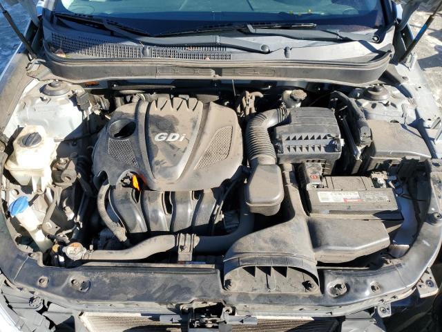 5NPEB4AC7EH903322 - 2014 HYUNDAI SONATA GLS SILVER photo 11