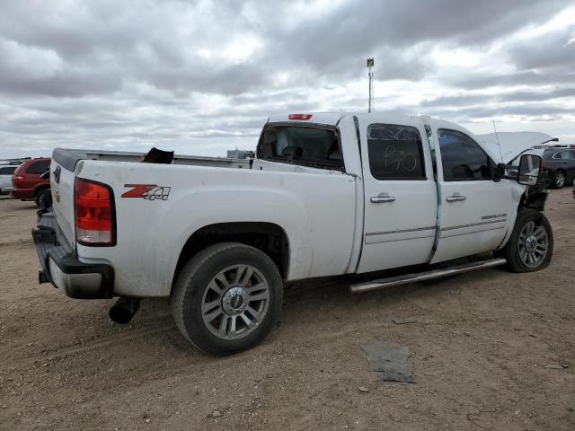 1GT125E83CF101738 - 2012 GMC SIERRA K2500 DENALI WHITE photo 3