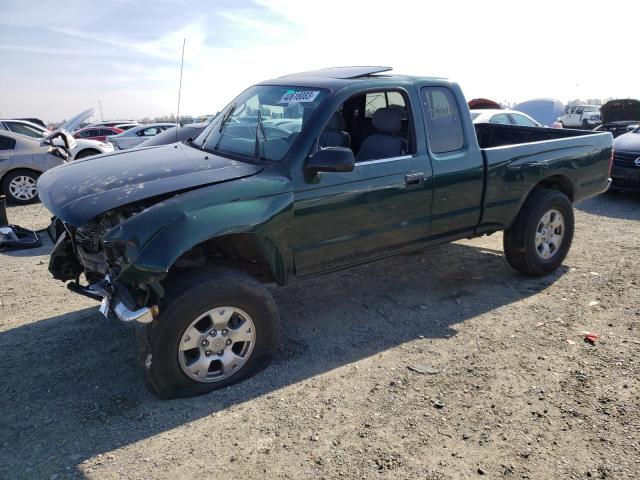 5TESN92NXYZ707920 - 2000 TOYOTA TACOMA XTRACAB PRERUNNER მწვანე ფოტო 1
