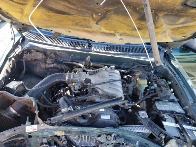 5TESN92NXYZ707920 - 2000 TOYOTA TACOMA XTRACAB PRERUNNER მწვანე ფოტო 11