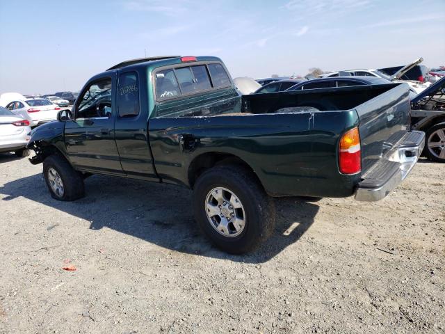 5TESN92NXYZ707920 - 2000 TOYOTA TACOMA XTRACAB PRERUNNER მწვანე ფოტო 2