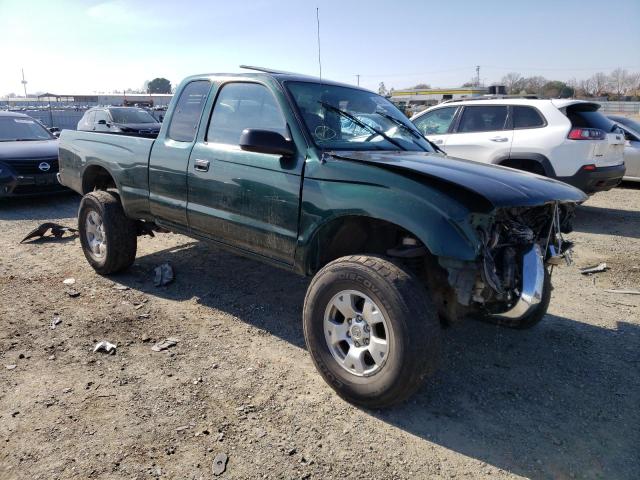 5TESN92NXYZ707920 - 2000 TOYOTA TACOMA XTRACAB PRERUNNER მწვანე ფოტო 4