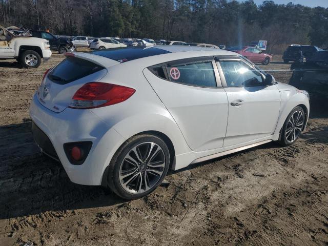 KMHTC6AE8GU279777 - 2016 HYUNDAI VELOSTER TURBO WHITE photo 3