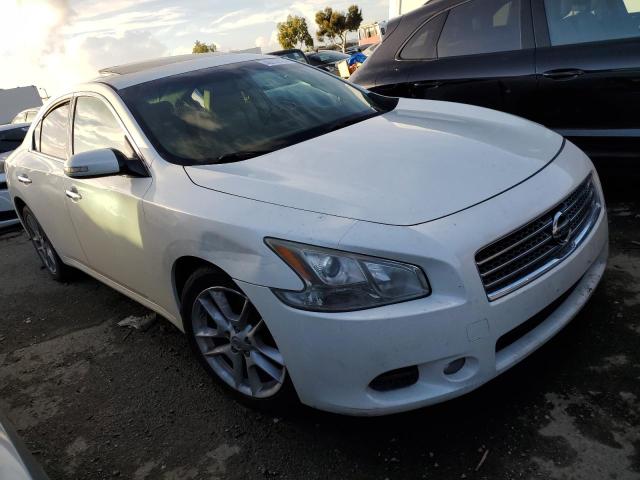 1N4AA51E29C821109 - 2009 NISSAN MAXIMA S WHITE photo 4