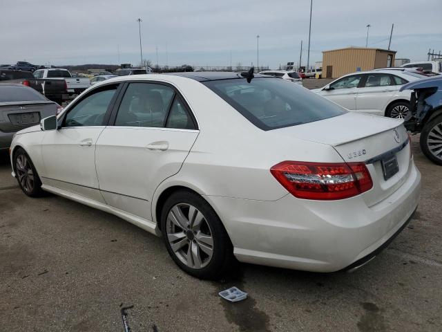 WDDHF2EB9DA732866 - 2013 MERCEDES-BENZ E 350 BLUETEC WHITE photo 2