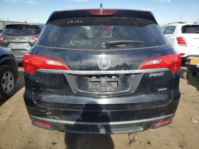 5J8TB4H5XEL004787 - 2014 ACURA RDX TECHNOLOGY BLACK photo 6