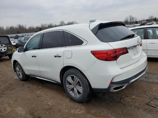 5J8YD4H38LL004802 - 2020 ACURA MDX WHITE photo 2