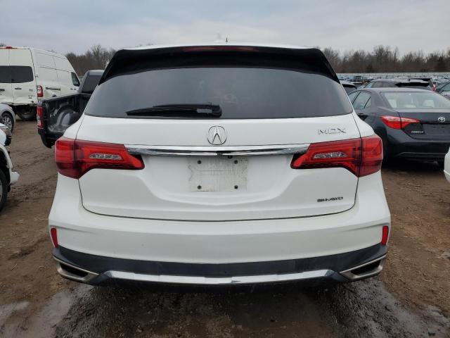 5J8YD4H38LL004802 - 2020 ACURA MDX WHITE photo 6