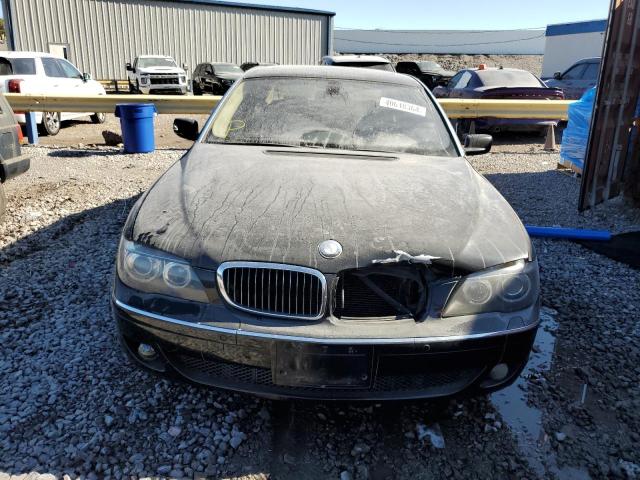 WBAHN83587DT65438 - 2007 BMW 750 BLACK photo 5