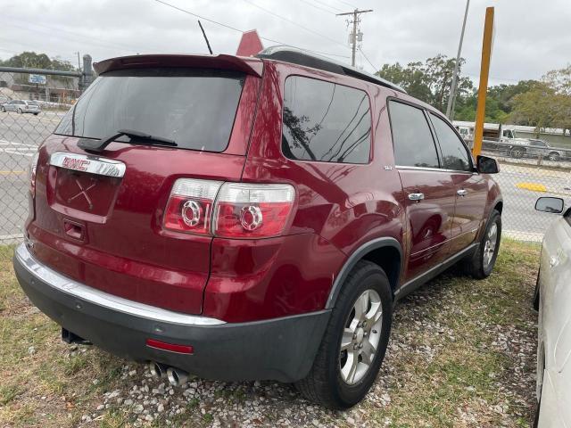 1GKER237X7J133390 - 2007 GMC ACADIA SLT-1 RED photo 4