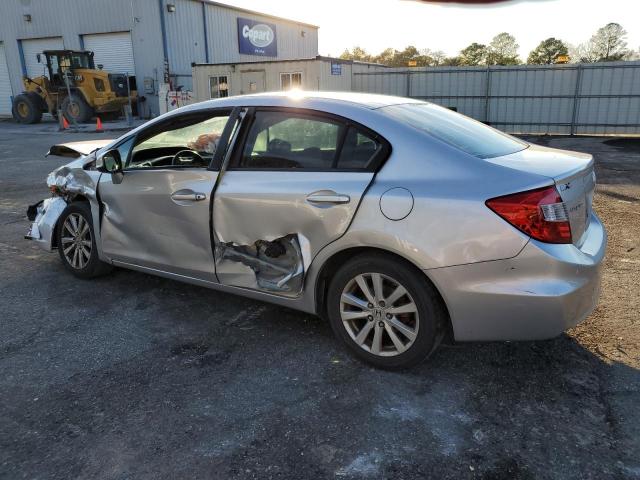 19XFB2F99CE050610 - 2012 HONDA CIVIC EXL SILVER photo 2