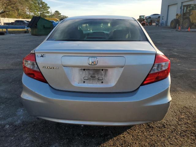 19XFB2F99CE050610 - 2012 HONDA CIVIC EXL ვერცხლისფერი ფოტო 6
