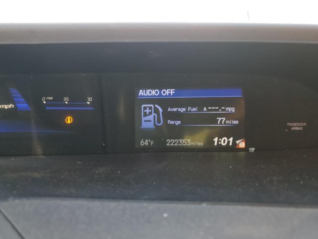 19XFB2F99CE050610 - 2012 HONDA CIVIC EXL ვერცხლისფერი ფოტო 9