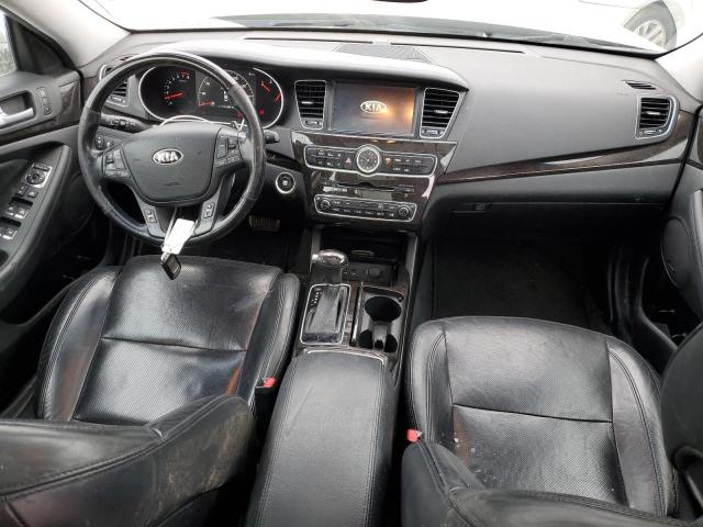 KNALN4D78E5129592 - 2014 KIA CADENZA PREMIUM SILVER photo 8