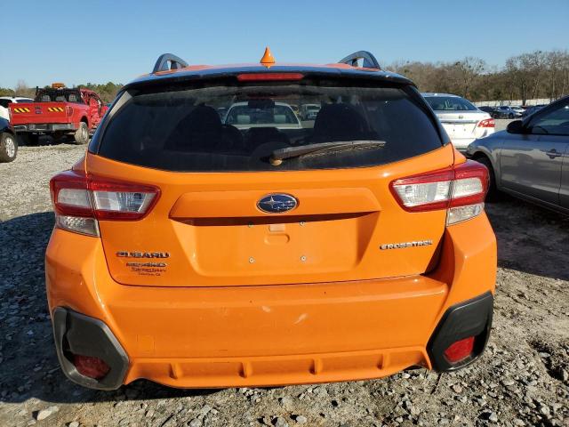 JF2GTACC1K8236390 - 2019 SUBARU CROSSTREK PREMIUM ORANGE photo 6