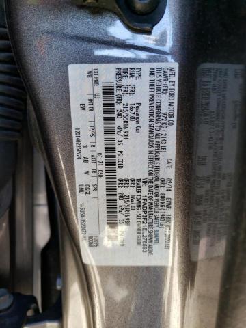 1FADP3F21EL276593 - 2014 FORD FOCUS SE SILVER photo 12