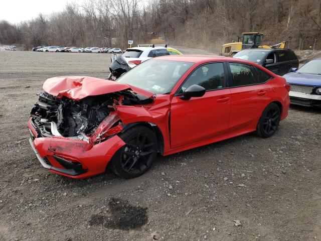 2HGFE2F51NH587419 - 2022 HONDA CIVIC SPORT 红色 照片 1