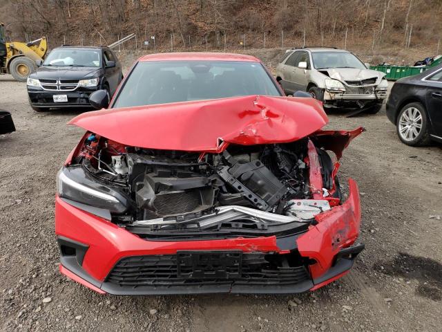 2HGFE2F51NH587419 - 2022 HONDA CIVIC SPORT 红色 照片 5