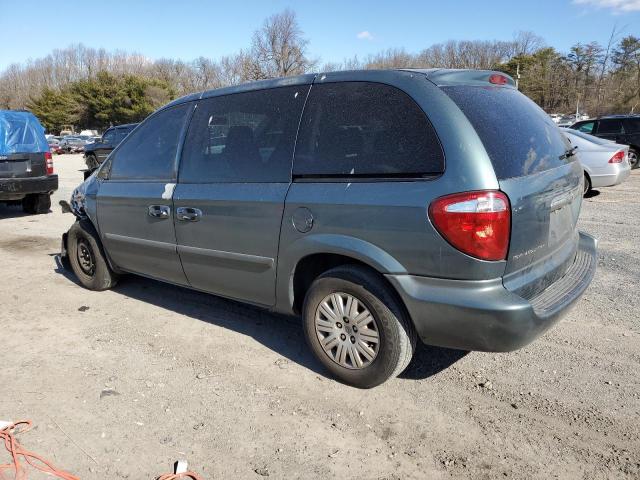 1C4GP45R25B288110 - 2005 CHRYSLER TOWN & COU 青绿色 照片 2