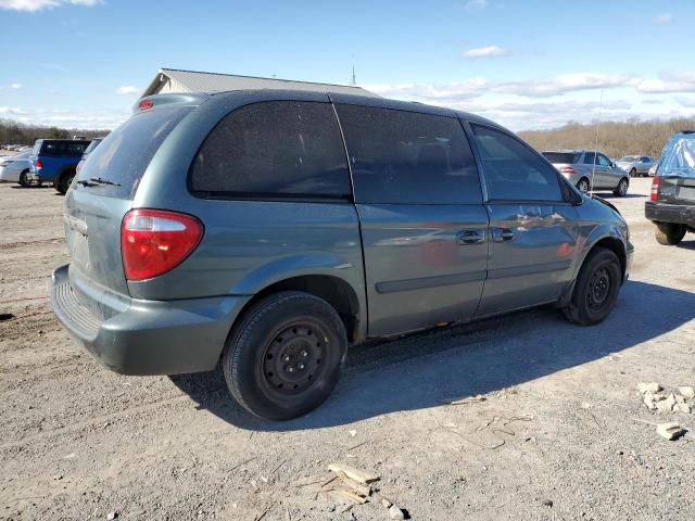 1C4GP45R25B288110 - 2005 CHRYSLER TOWN & COU 青绿色 照片 3