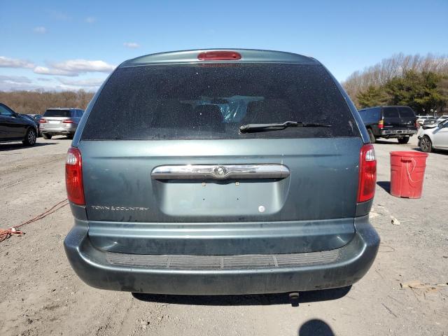 1C4GP45R25B288110 - 2005 CHRYSLER TOWN & COU 青绿色 照片 6