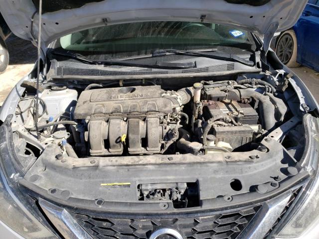 3N1AB7AP7JL624484 - 2018 NISSAN SENTRA S SILVER photo 11