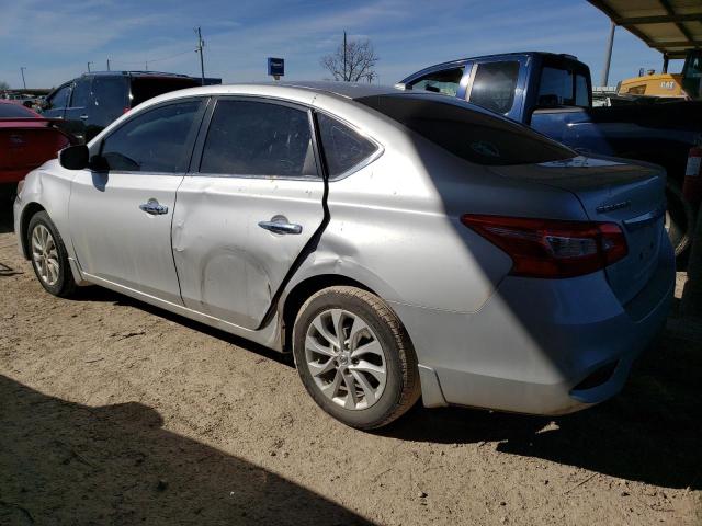 3N1AB7AP7JL624484 - 2018 NISSAN SENTRA S SILVER photo 2