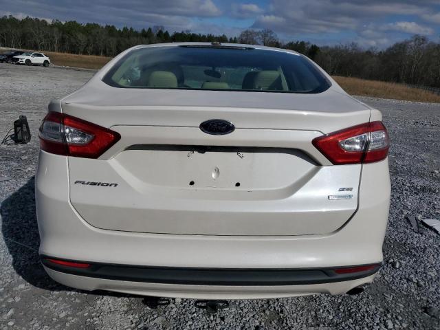 3FA6P0HD1ER285916 - 2014 FORD FUSION SE WHITE photo 6