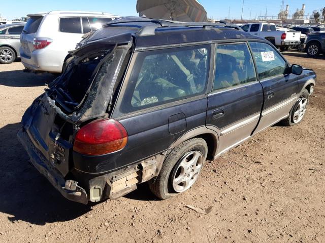 4S3BG6859X7643729 - 1999 SUBARU LEGACY OUTBACK BLACK photo 3