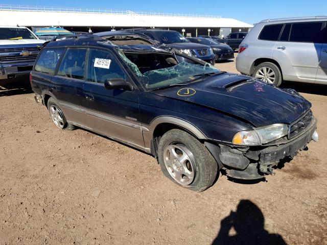 4S3BG6859X7643729 - 1999 SUBARU LEGACY OUTBACK BLACK photo 4