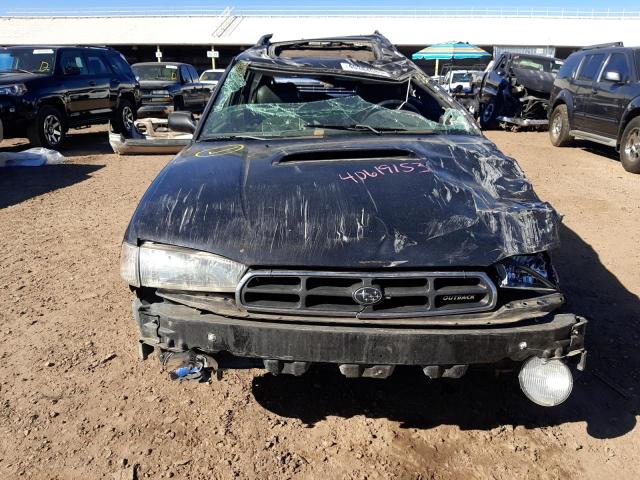 4S3BG6859X7643729 - 1999 SUBARU LEGACY OUTBACK BLACK photo 5